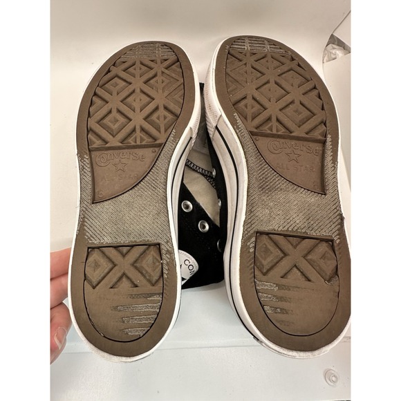 Converse Chuck Taylor All Star Platform Black Canvas 560845F Women's Size 8 - Picture 9 of 9